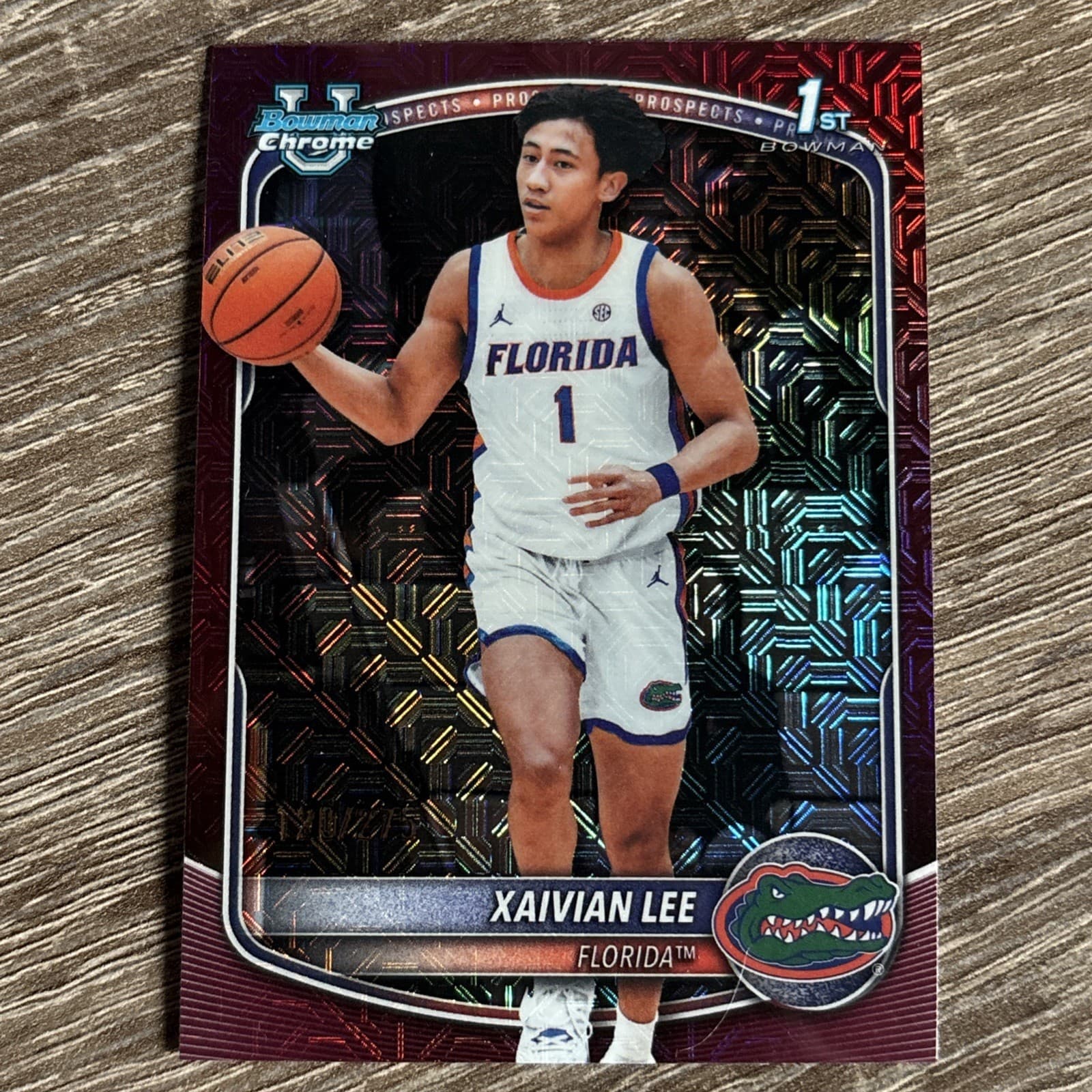 Basketball Xaivian Lee 2025 Bowman Chrome 2025 Bowman Chrome