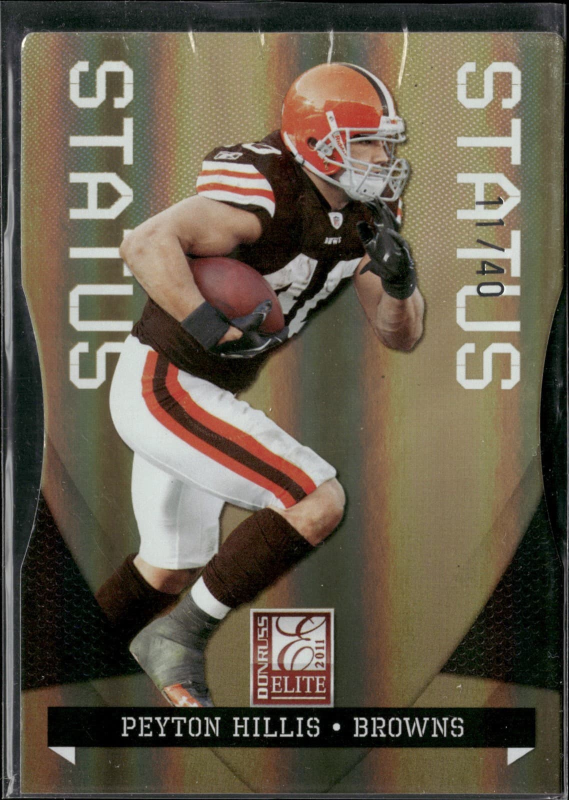Peyton Hillis Status 2011 Donruss 2011 Donruss