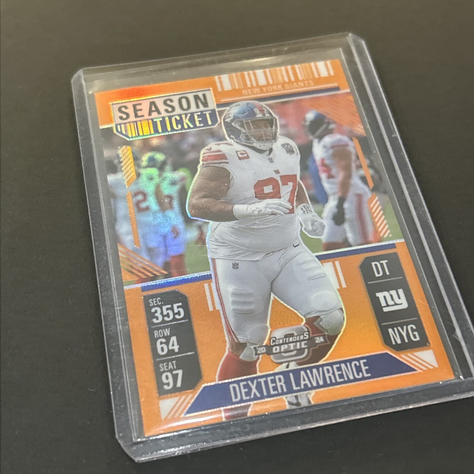 Dexter Lawrence trading card