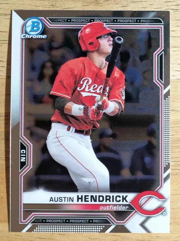 Prospects Austin Hendrick 2021 Bowman Chrome