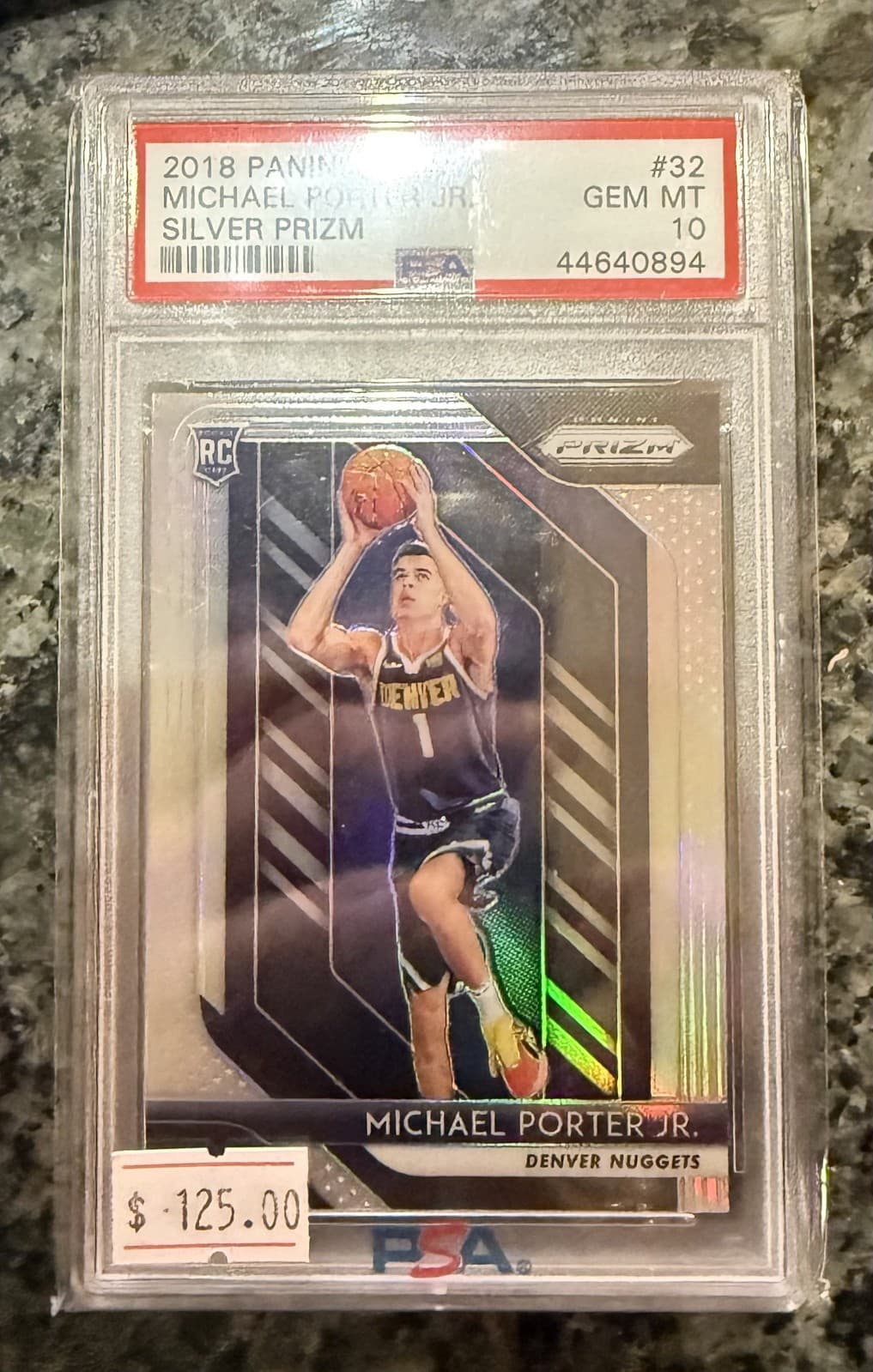 SILVER MICHAEL PORTER JR. BASK 2018 Panini Prizm 2018 Panini Prizm