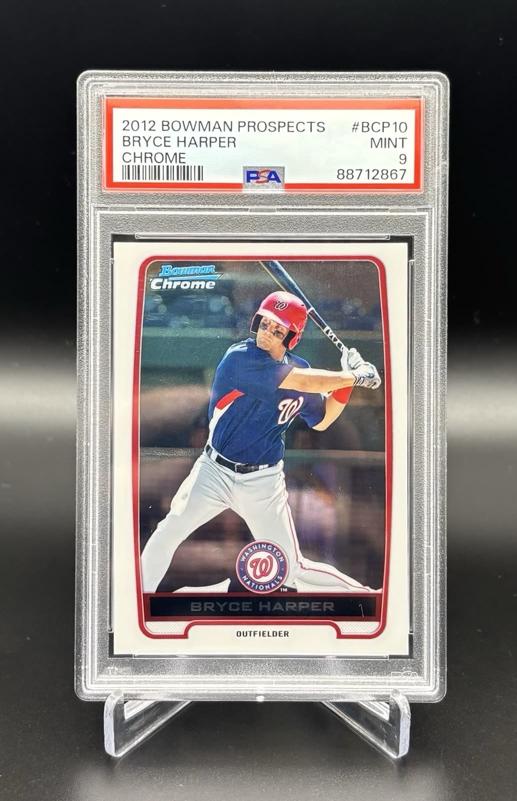 Bryce Harper Prospects 2012 Bowman Chrome 2012 Bowman Chrome