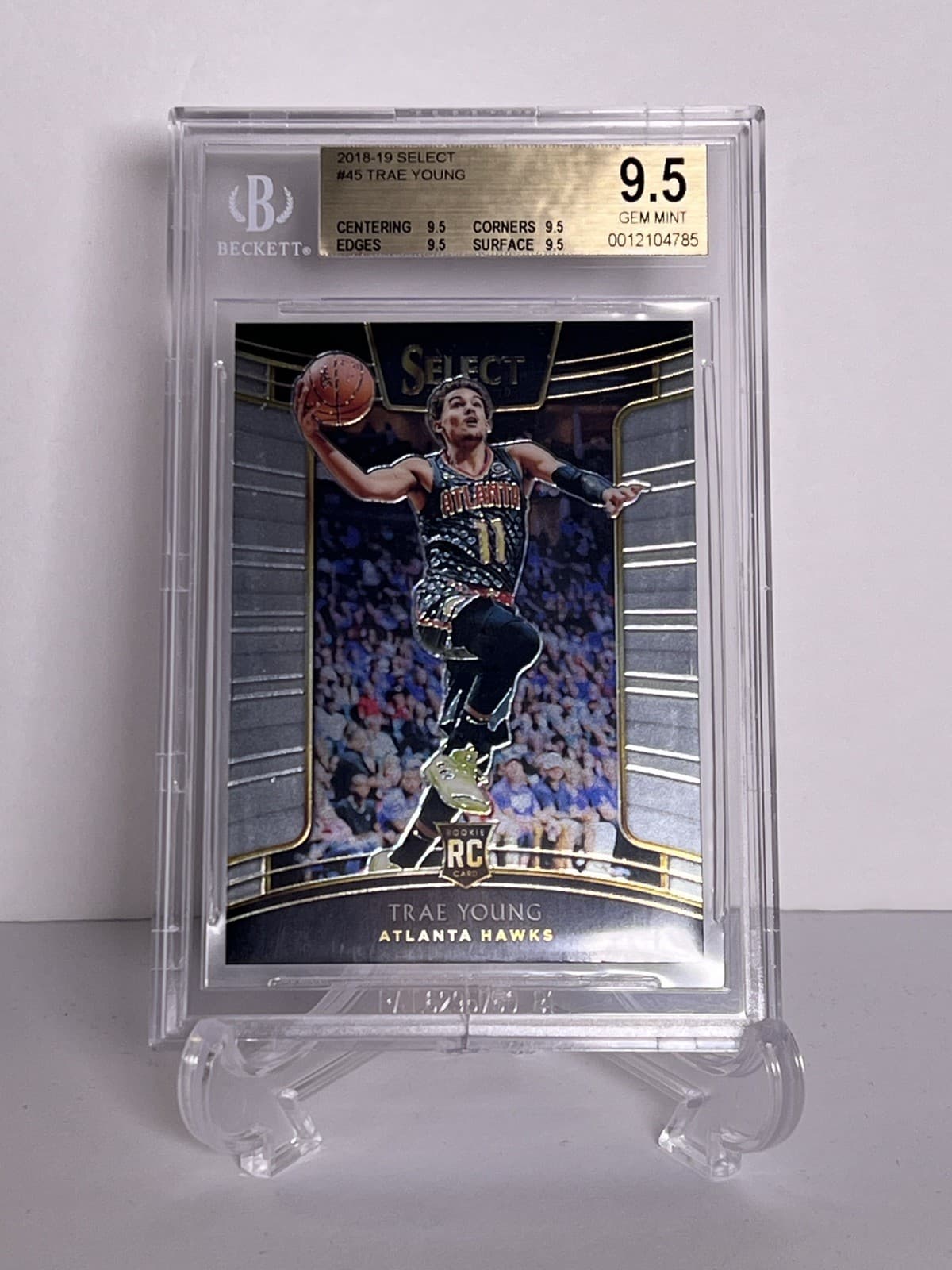 TRAE YOUNG HAWKS WIZARDS 2018 Panini Select 2018 Panini Select
