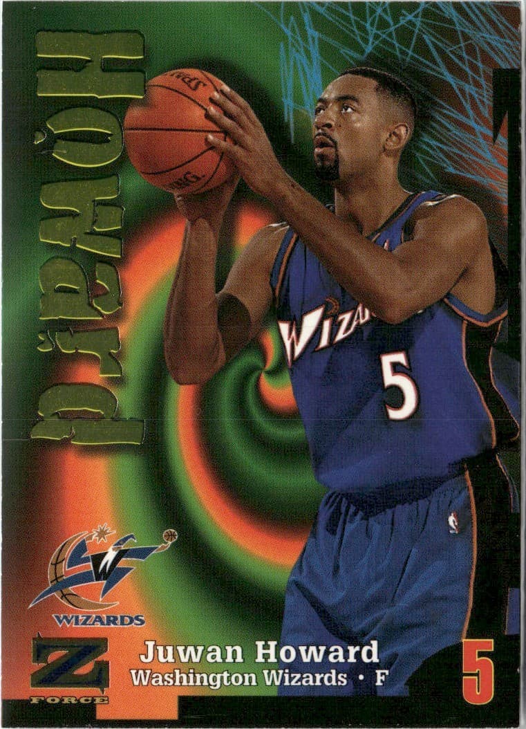 -99 Z-FORCE JUWAN HOWARD WASHI 1998 Skybox