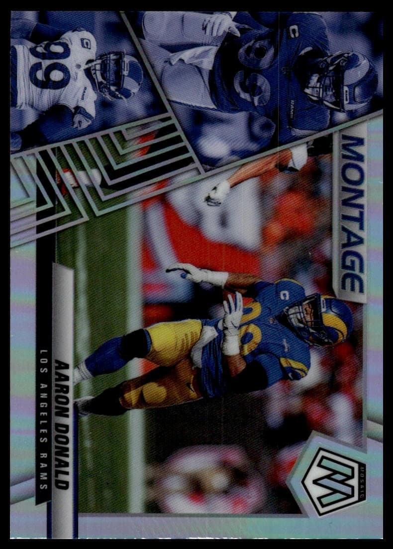 Aaron Donald 2022 Panini Mosaic 2022 Panini Mosaic silver