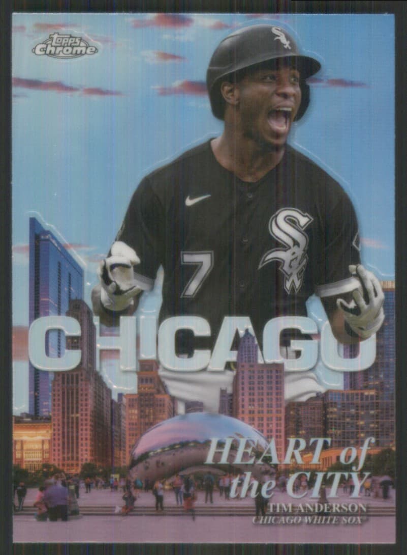 Tim Anderson Chicago 2022 Topps Chrome 2022 Topps Chrome