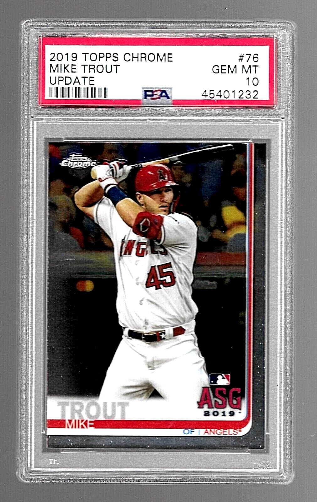 UPDATE BASEBALL MIKE TROUT LOS 2019 Topps Chrome 2019 Topps Chrome