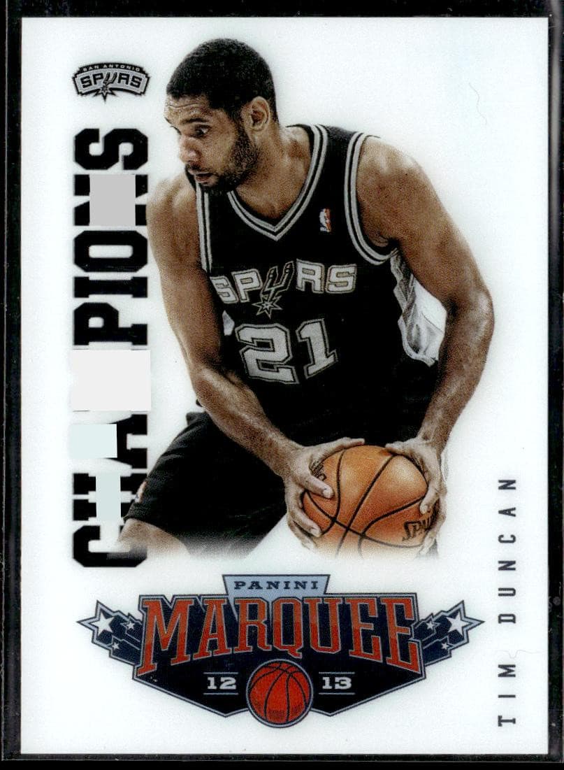 Marquee Tim Duncan 2012 Panini 2012 Panini