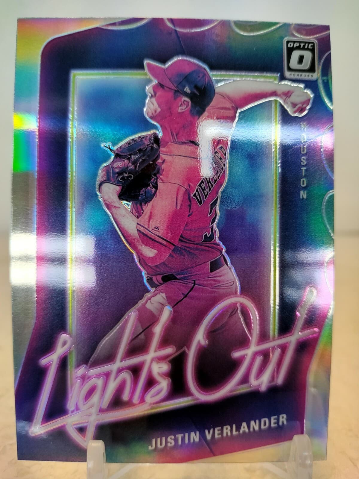 Silver Baseball Lights 2021 Donruss Optic