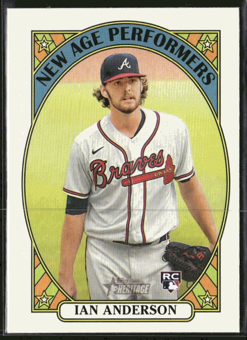 New Age Performers 2021 Topps Heritage 2021 Topps Heritage