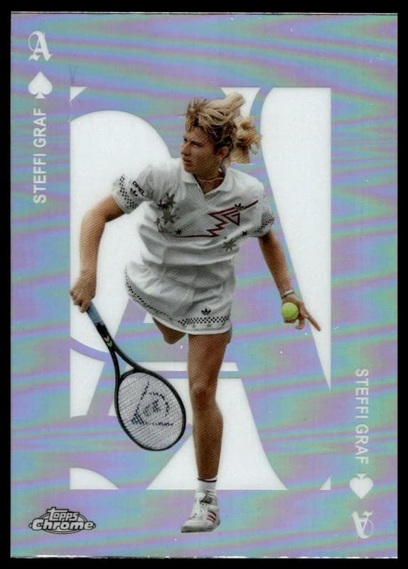 Tennis Steffi Graf 2025 Topps Chrome 2025 Topps Chrome refractor