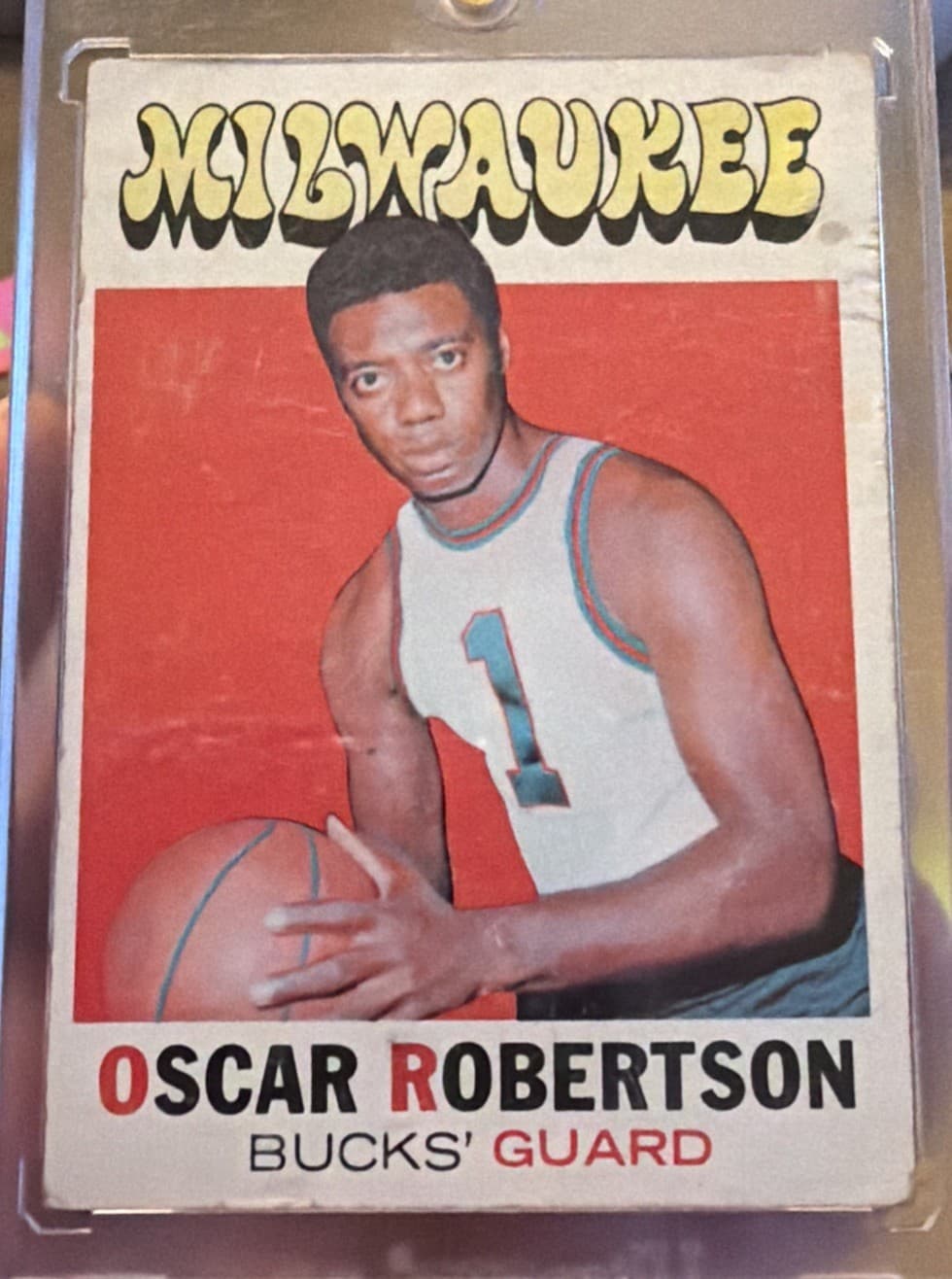 Oscar Robertson Basketball 1971 Topps 1971 Topps