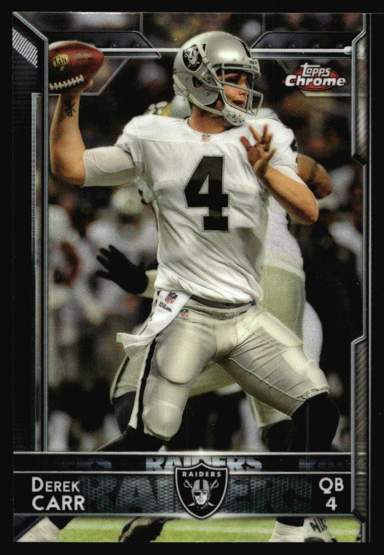 Derek Carr Oakland 2015 Topps Chrome 2015 Topps Chrome