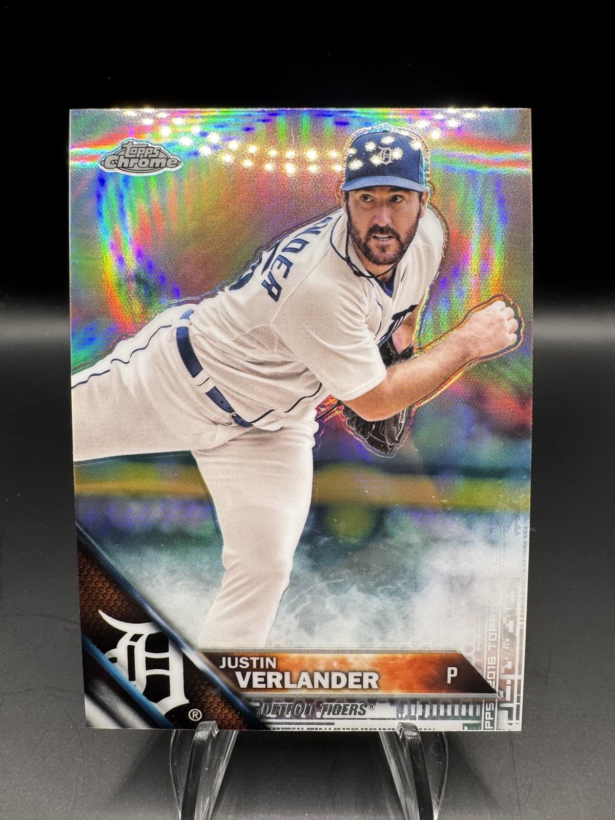 Justin Verlander 2016 Topps Chrome 2016 Topps Chrome refractor
