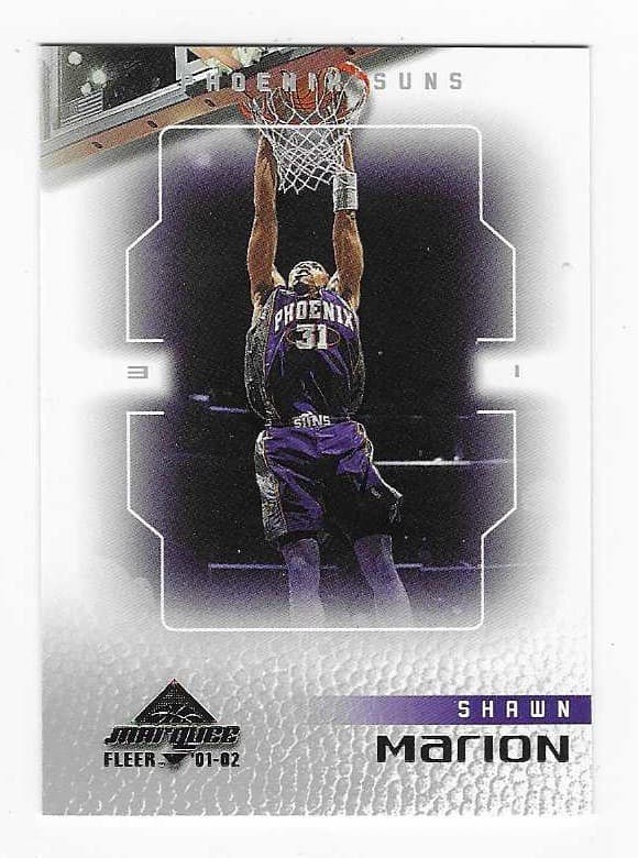 Marquee Shawn Marion 2001 Fleer 2001 Fleer