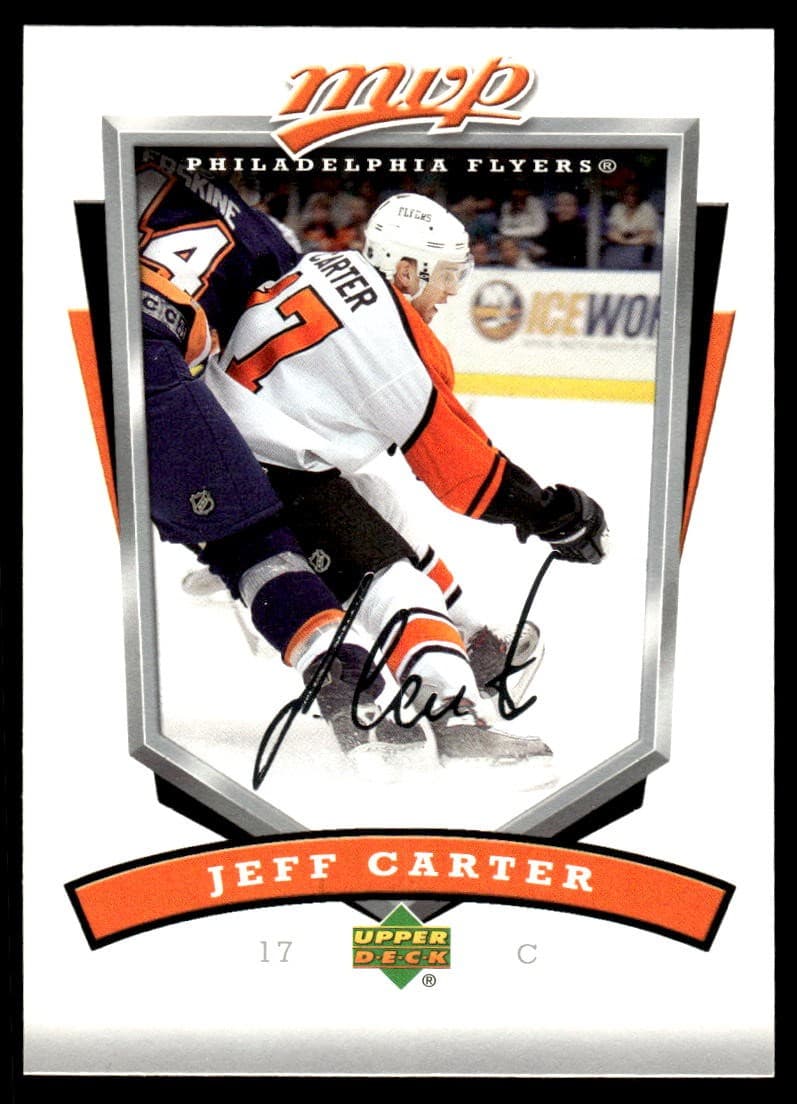 Jeff Carter Philadelphia 2006 Upper Deck 2006 Upper Deck