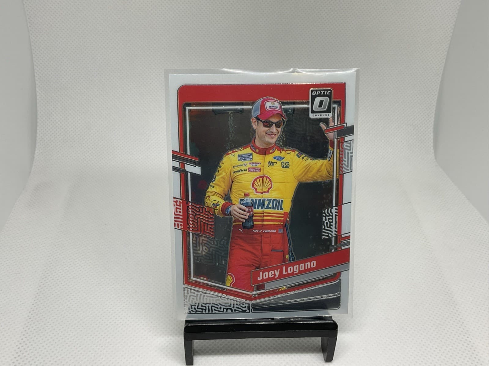 Joey Logano trading card