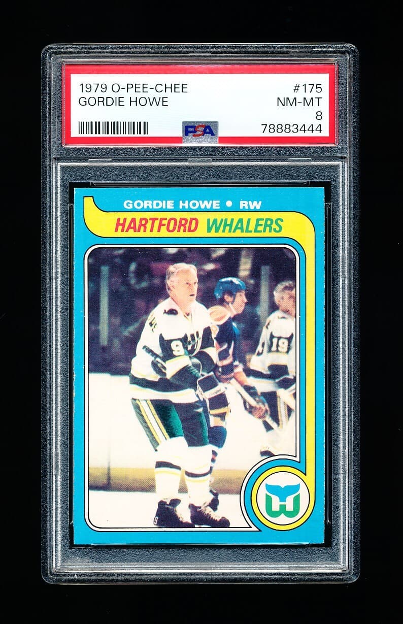 Gordie Howe trading card