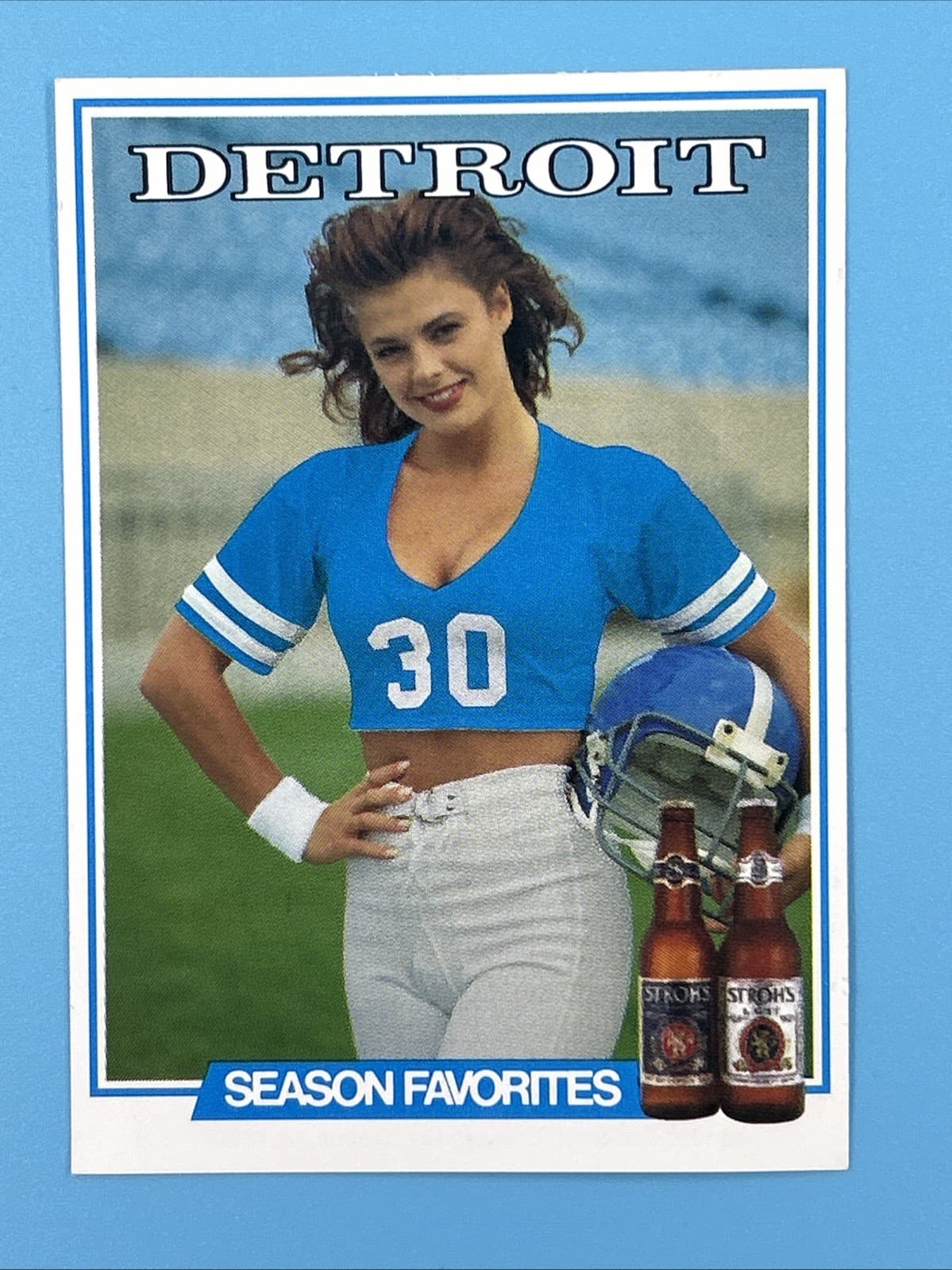 Detroit Lions Cheerleader 1991 Unknown 1991 Unknown