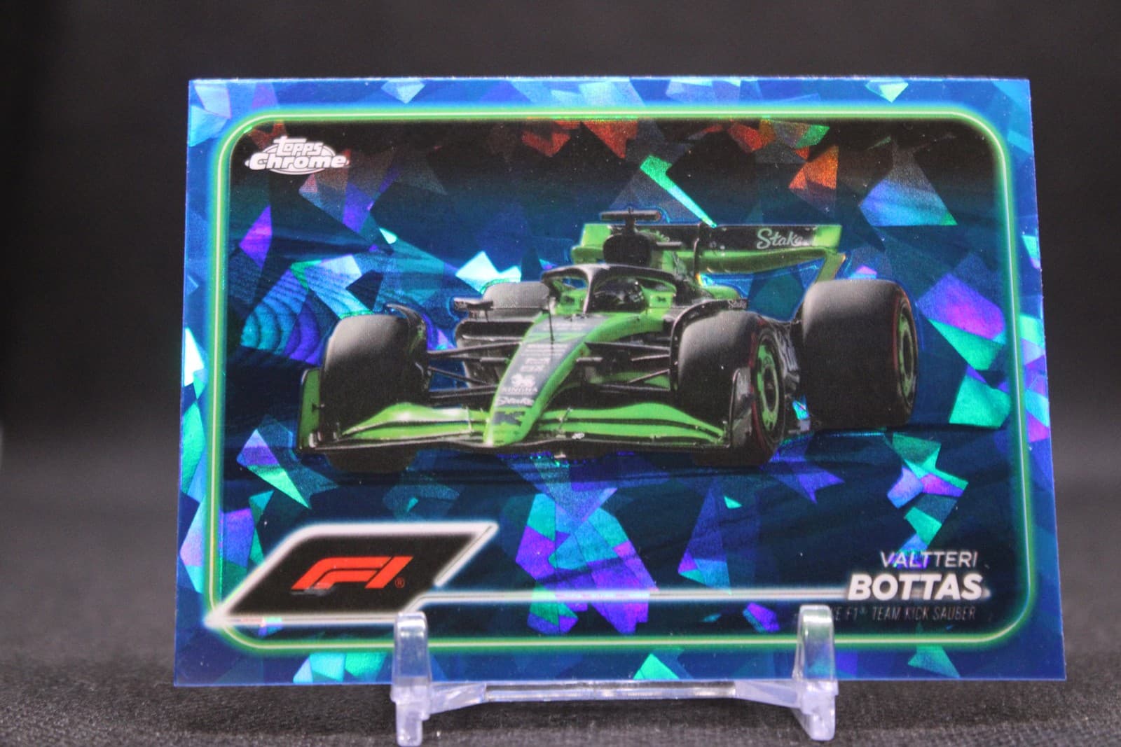 Valtteri Bottas Sapphire 2024 Topps Chrome 2024 Topps Chrome