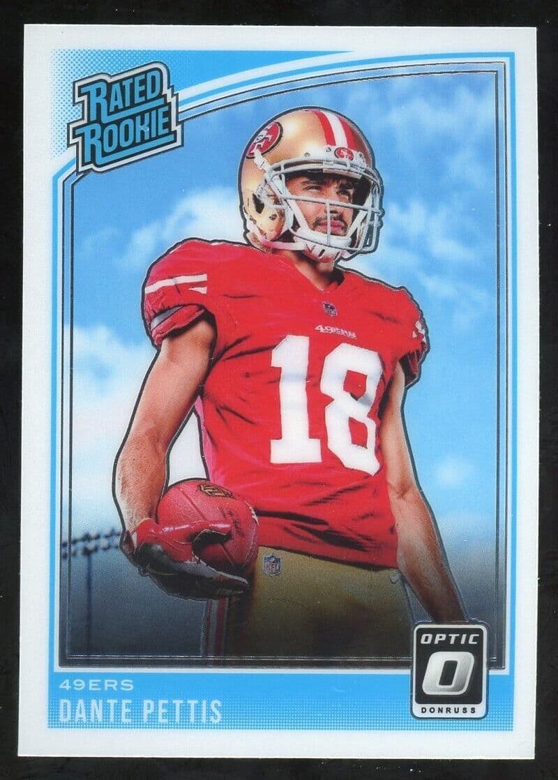 Dante Pettis Rated 2018 Donruss Optic 2018 Donruss Optic