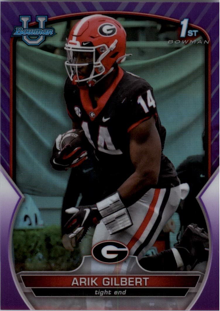 University Purple Refractors 2022 Bowman Chrome 2022 Bowman Chrome