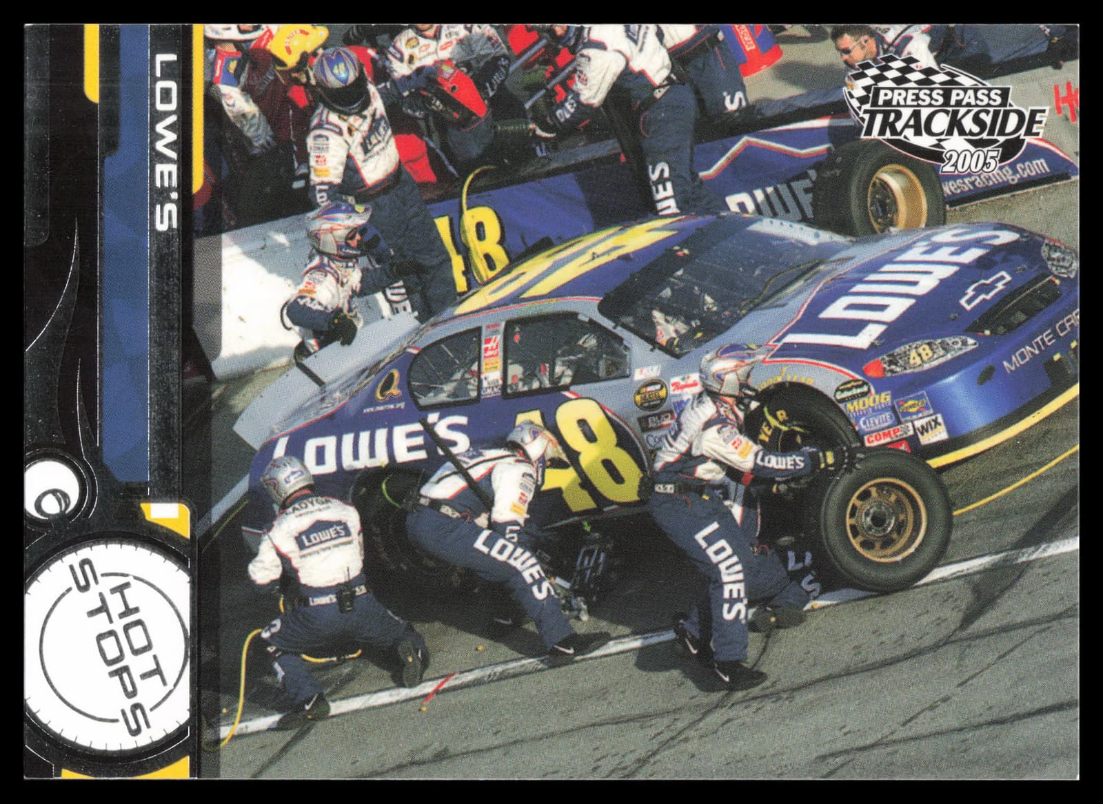 Trackside Jimmie Johnson 2005 Press Pass