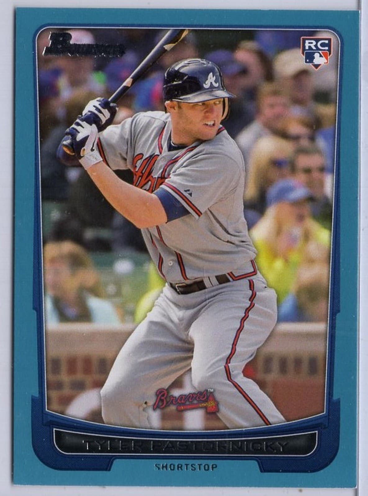 Blue Tyler Pastornicky 2012 Bowman 2012 Bowman blue