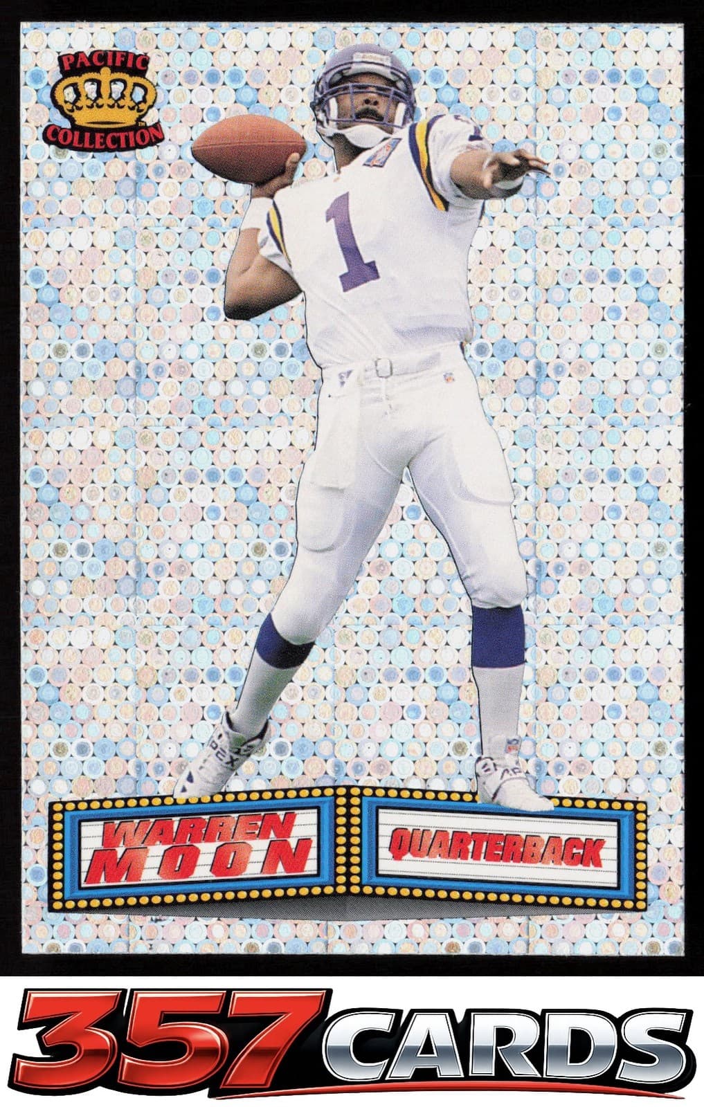 Football Warren Moon 1994 Pacific 1994 Pacific
