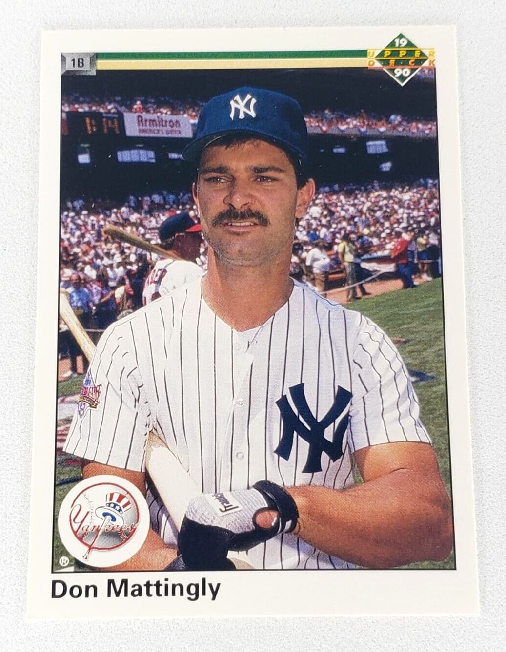 Baseball Don Mattingly 1990 Upper Deck 1990 Upper Deck