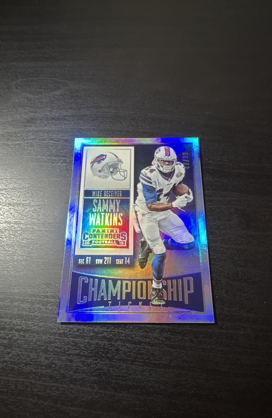 Sammy Watkins Championship 2015 Panini Contenders 2015 Panini Contenders