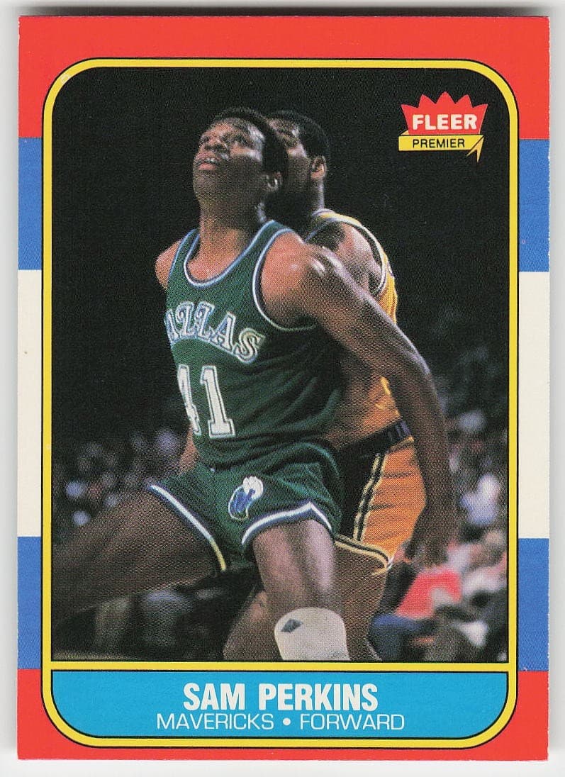 Sam Perkins 1986 Fleer 1986 Fleer