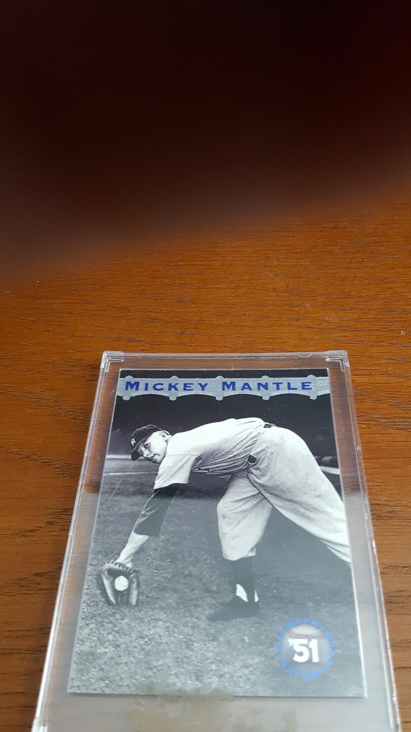 Gold Mickey Mantle 1996 Topps Stadium Club