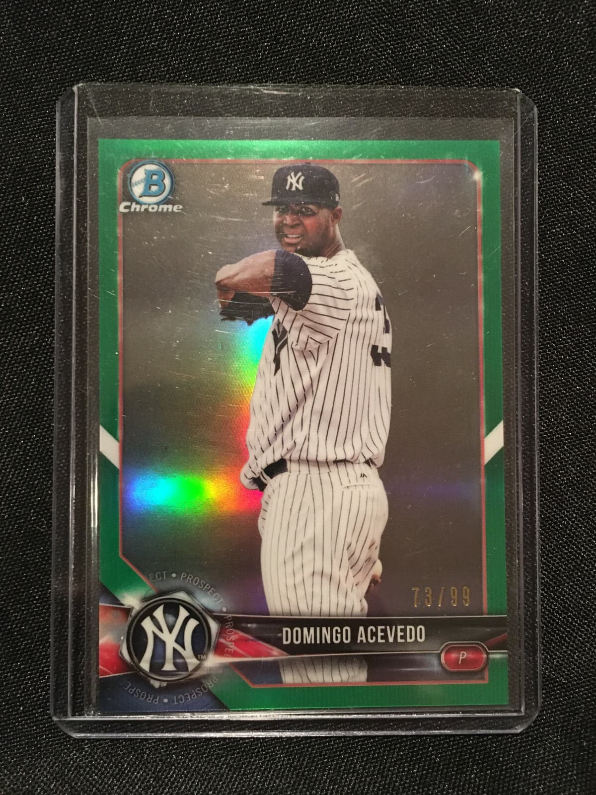 Prospects Green Refractors 2018 Bowman Chrome