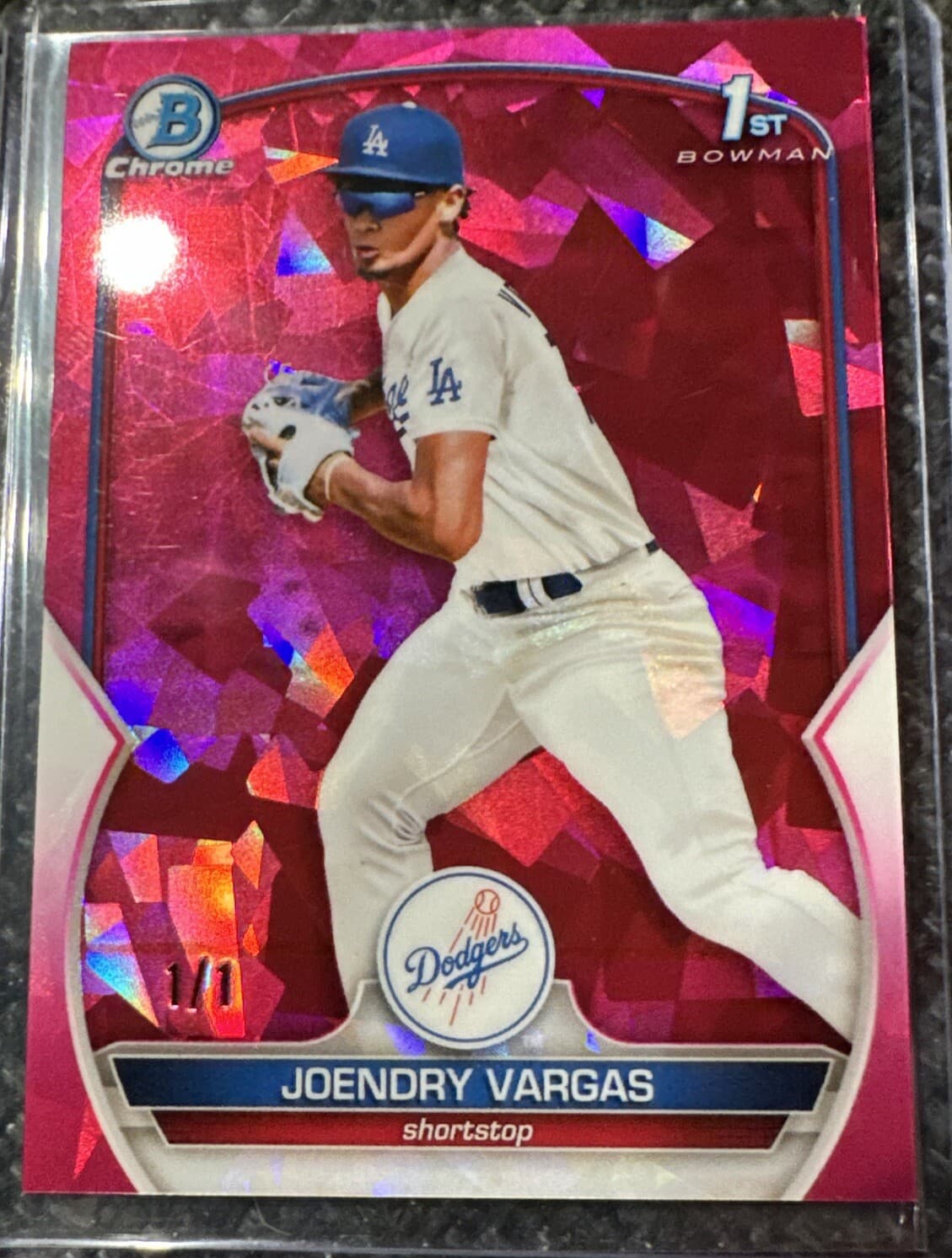 Joendry Vargas Sapphire 2023 Bowman Chrome 2023 Bowman Chrome