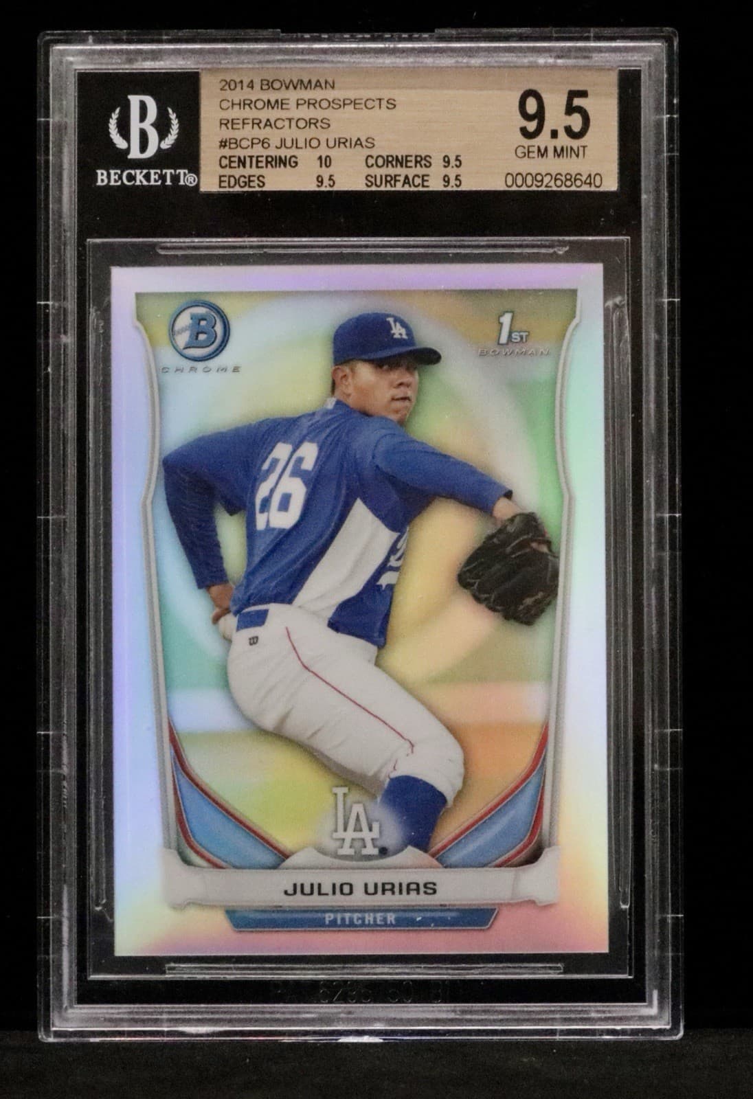 Julio Urias 2014 bowman