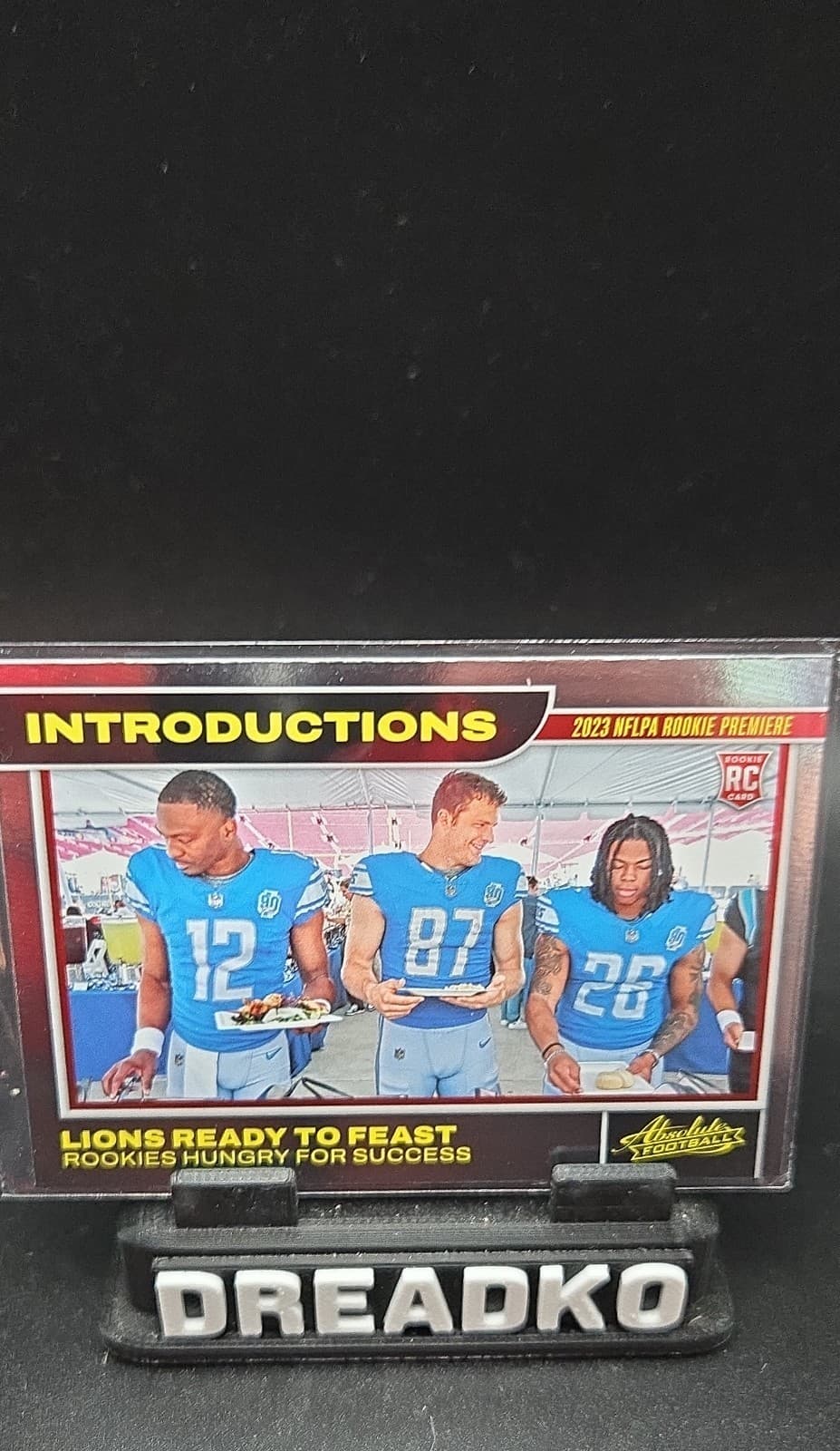 Introductions Jahmyr Gibbs 2023 Panini 2023 Panini