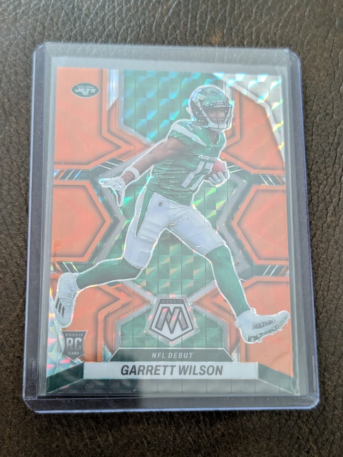 Debut Garrett Wilson 2022 Panini Mosaic 2022 Panini Mosaic