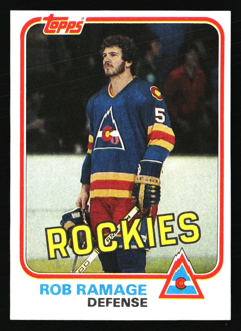 Rob Ramage 1981 Topps 1981 Topps