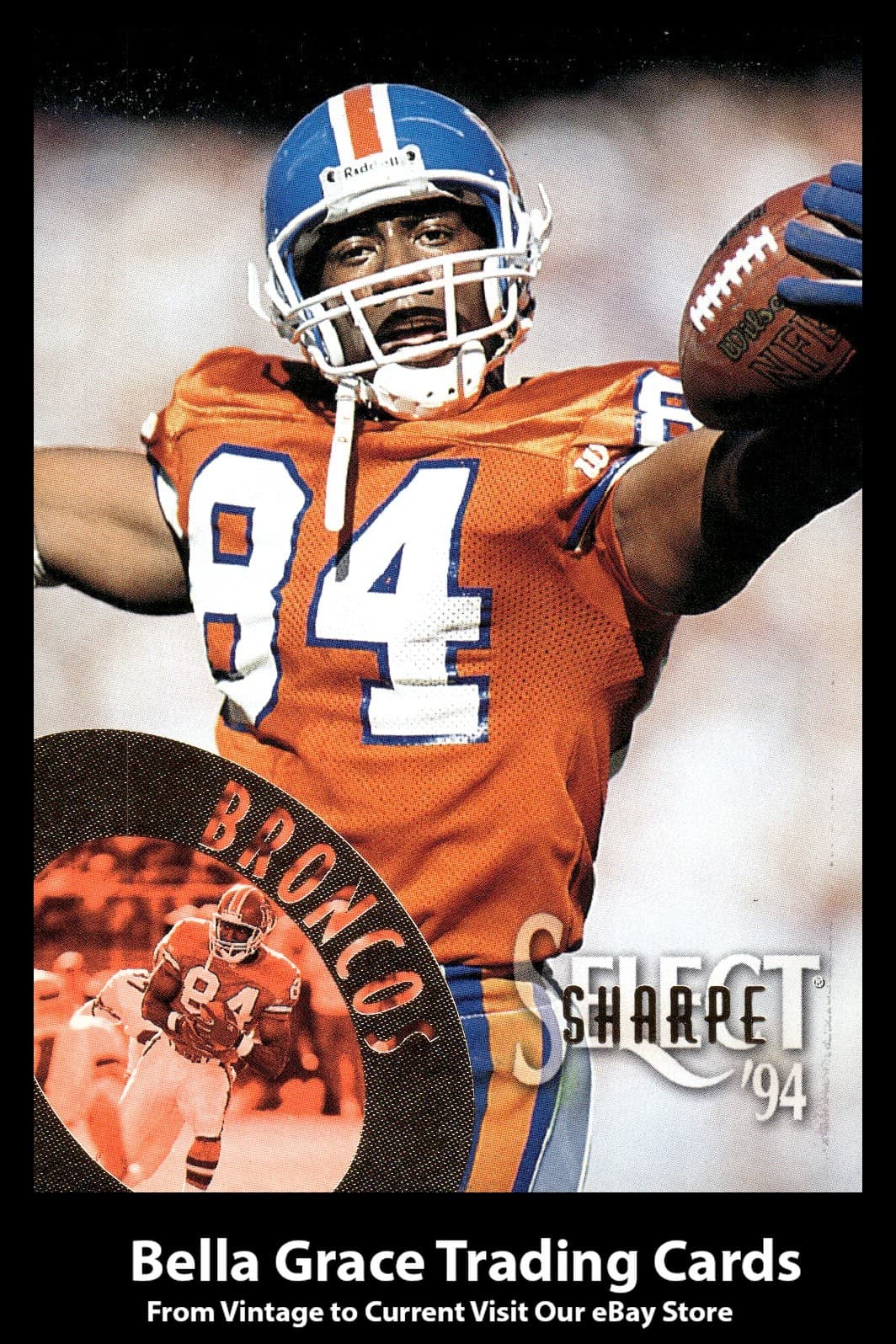 Shannon Sharpe Denver 1994 Panini Select 1994 Panini Select