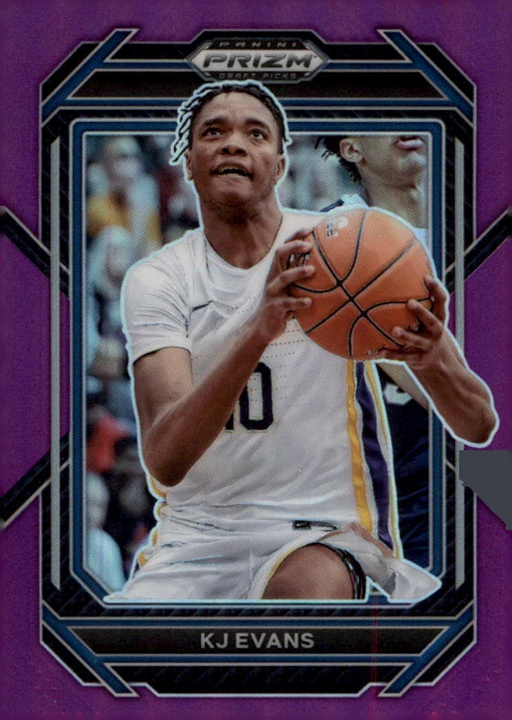 Evans Draft Picks 2023 Panini Prizm 2023 Panini Prizm purple