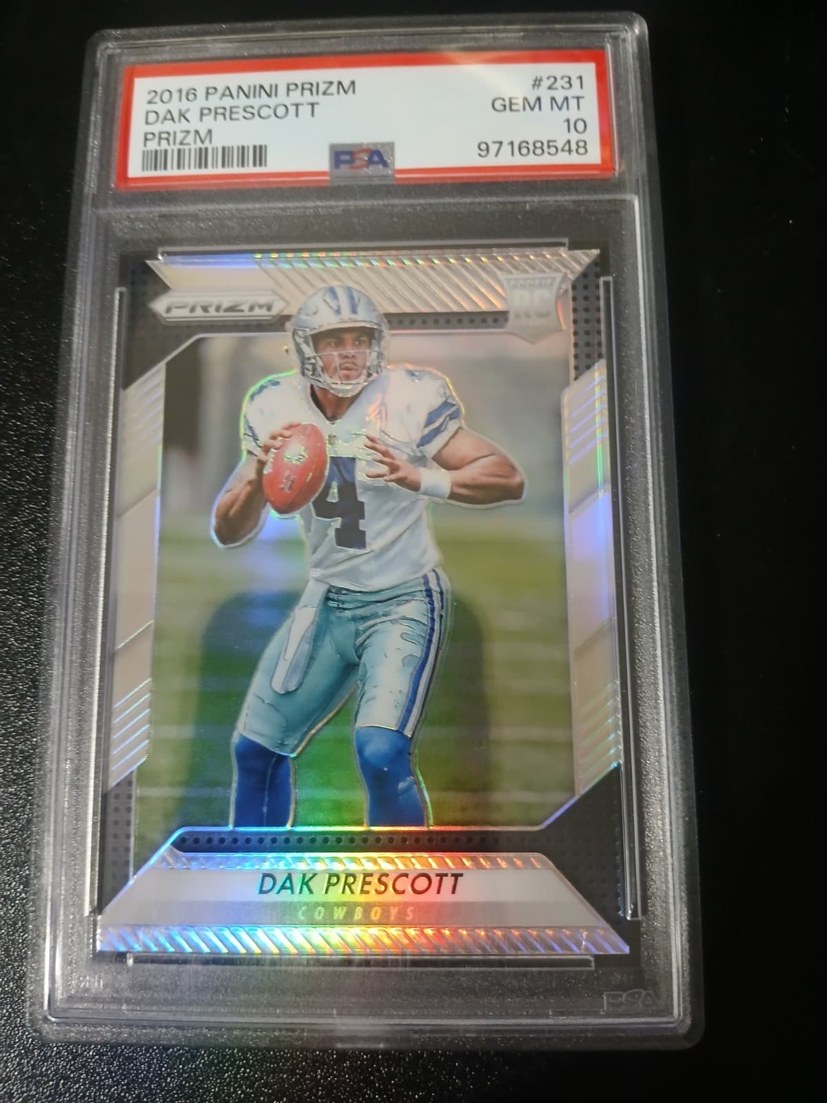 Dak Prescott Silver 2016 Panini