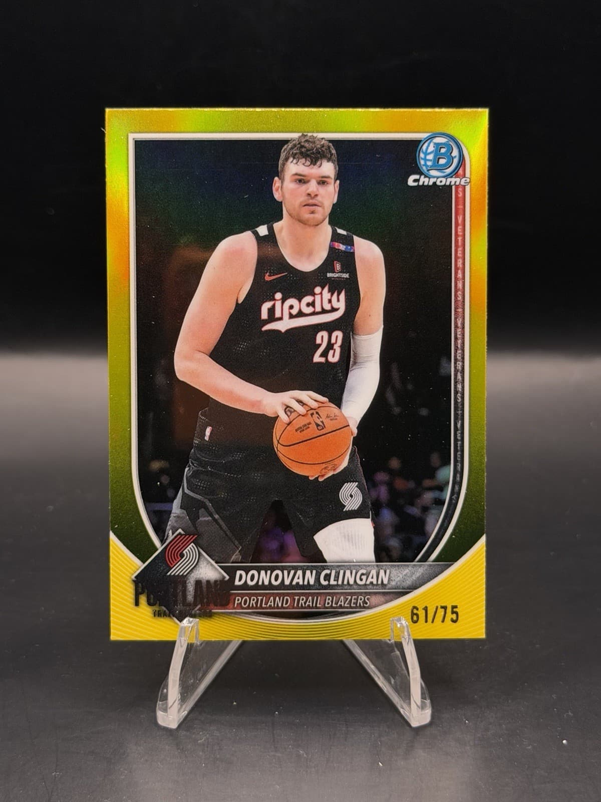 Basketball Donovan Clingan 2025 Bowman Chrome 2025 Bowman Chrome