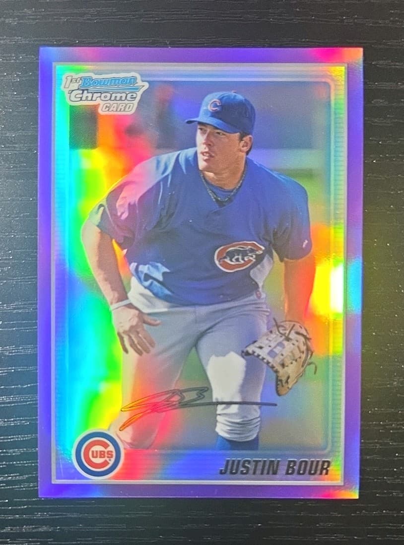 Prospects Justin Bour 2010 Bowman Chrome 2010 Bowman Chrome