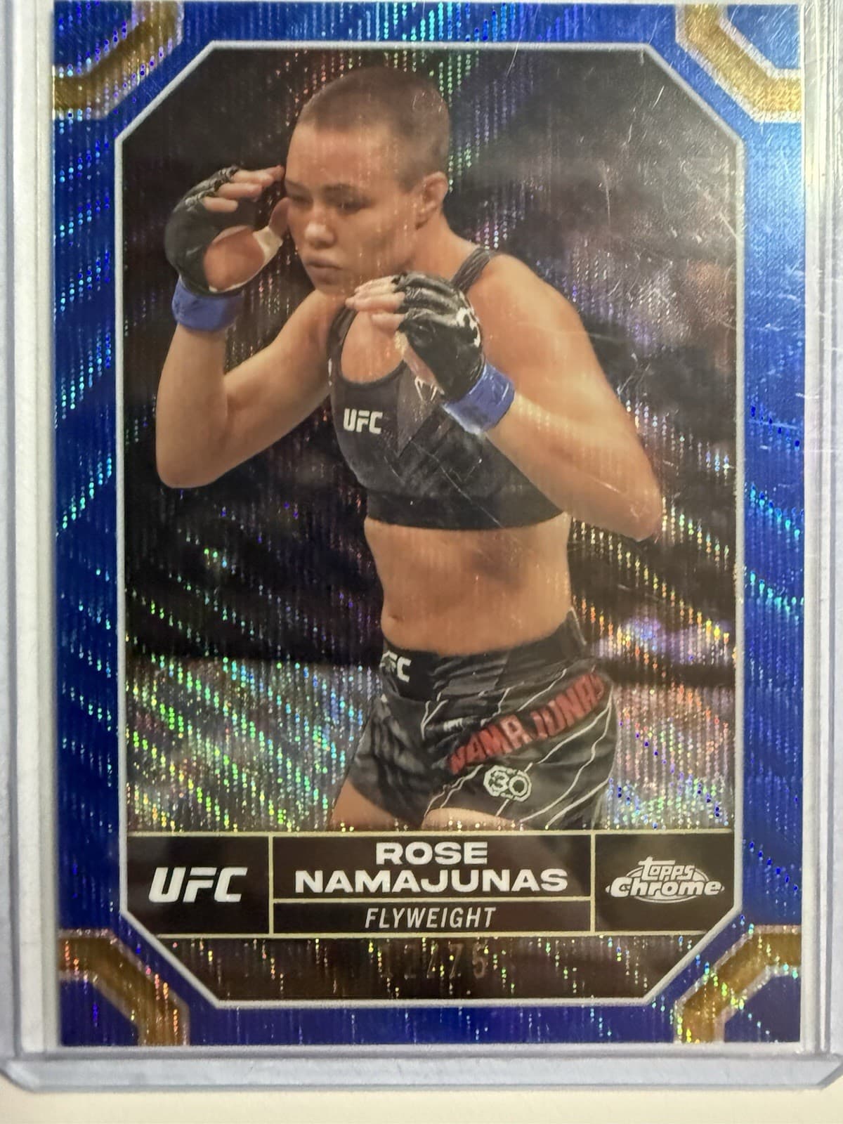 Rose Namajunas trading card