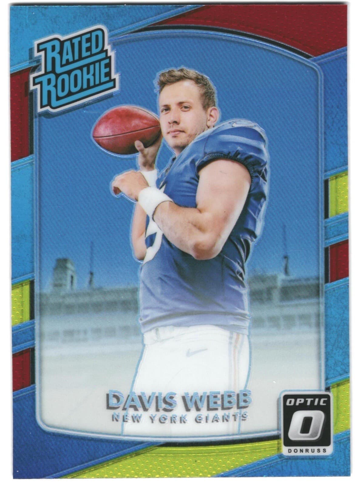 Football Davis Webb 2017 Donruss Optic 2017 Donruss Optic