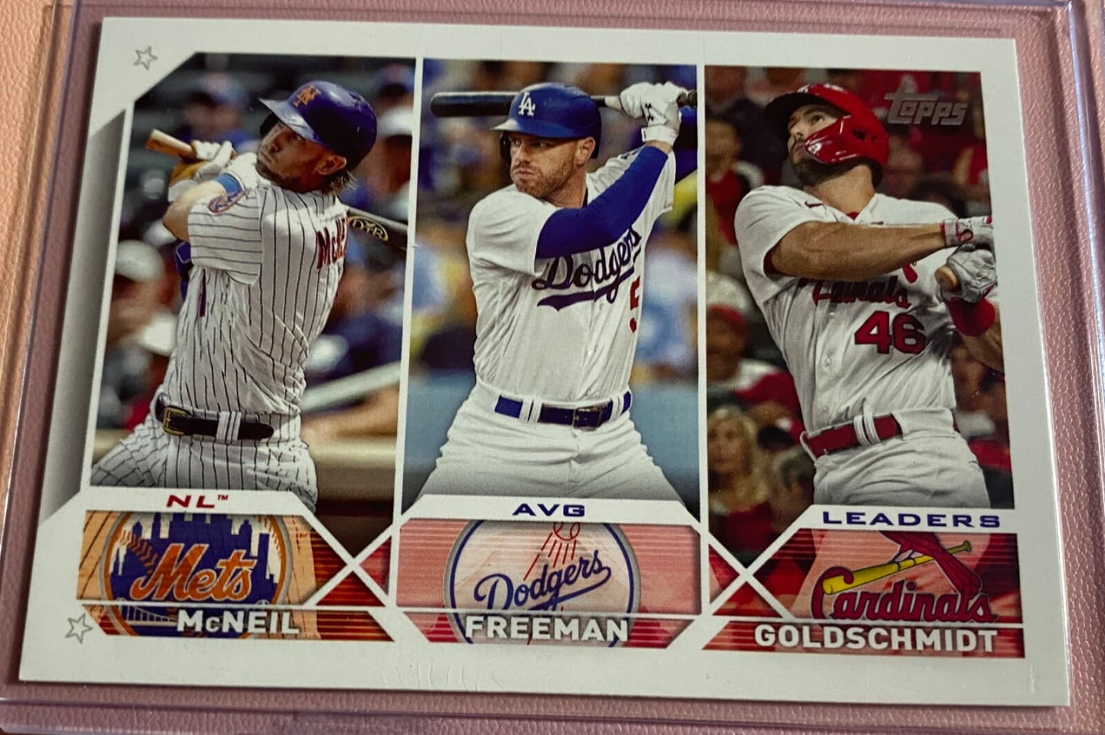 National League Batting 2022 Topps