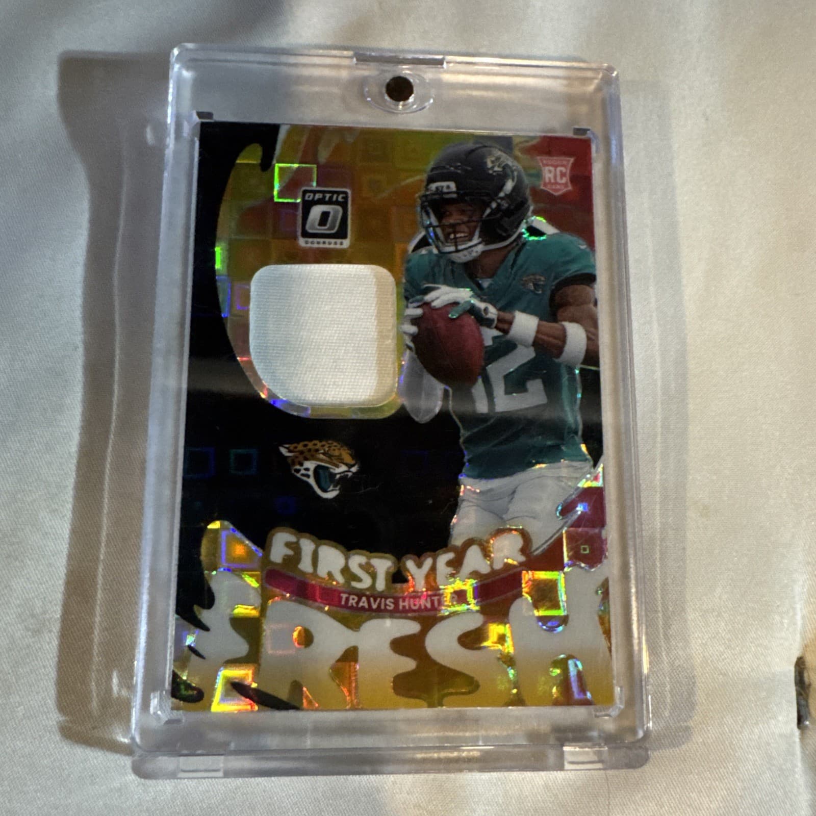 Travis Hunter First 2025 Donruss Optic 2025 Donruss Optic