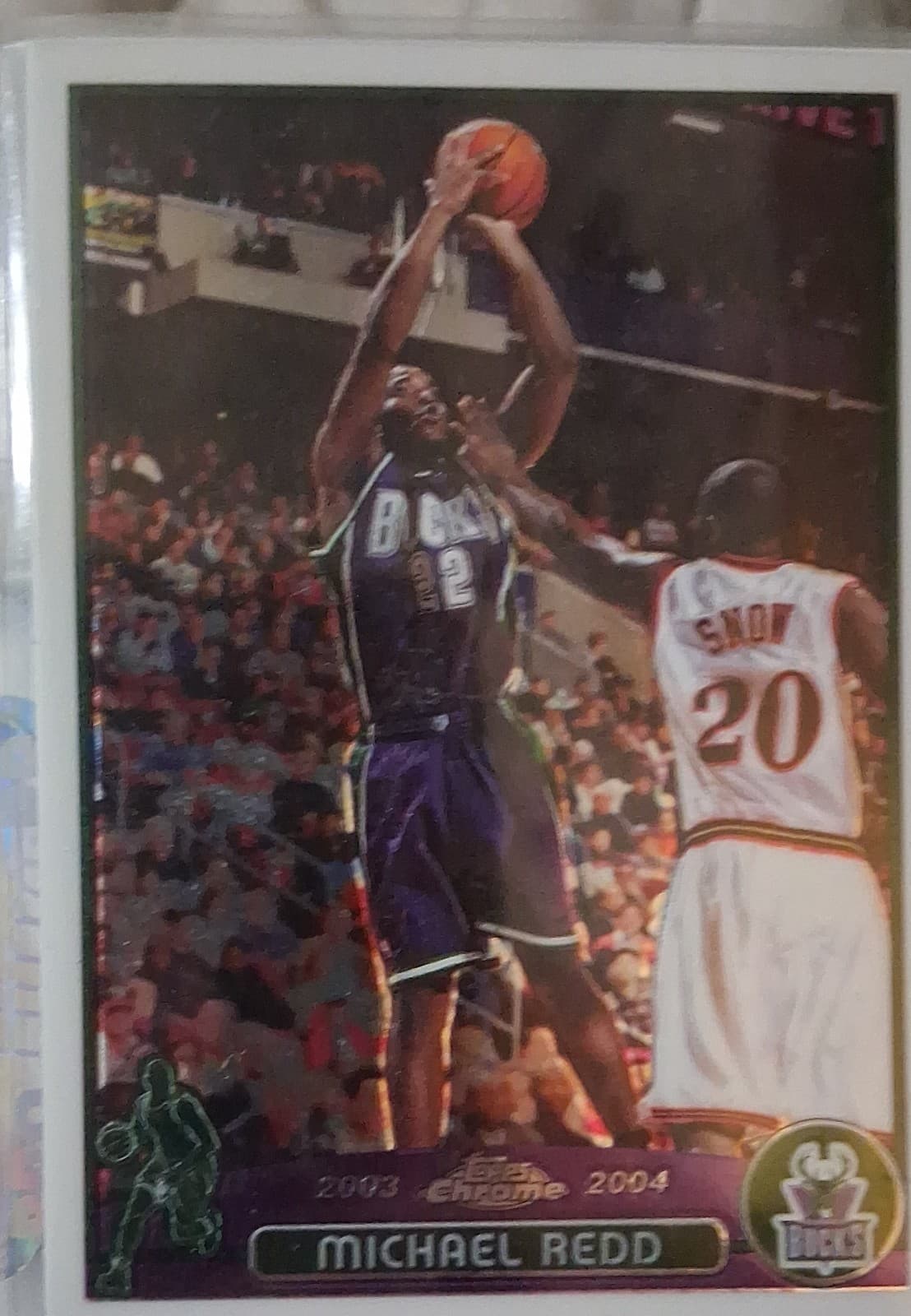 Michael Redd 2003 Topps Chrome 2003 Topps Chrome xfractor