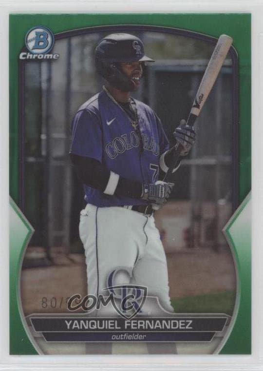 Yanquiel Fernandez 2023 bowman Bowman Draft